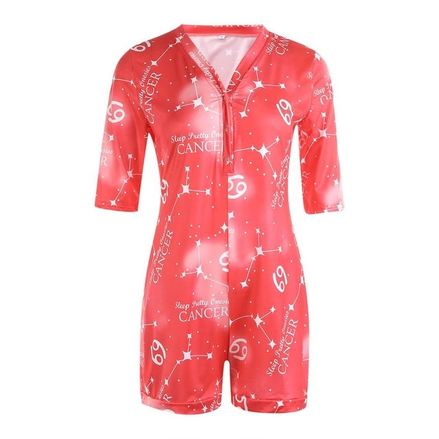 Bodysuit Sexy Jumpsuit Women Pajama Romper Short Playsuit