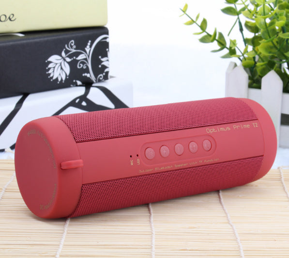 Outdoor waterproof bluetooth speaker wireless bluetooth heavy subwoofer outdoor portable plug-