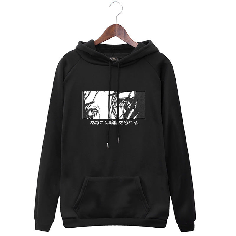 Hoodie Anime Crying Girl Sweatshirt