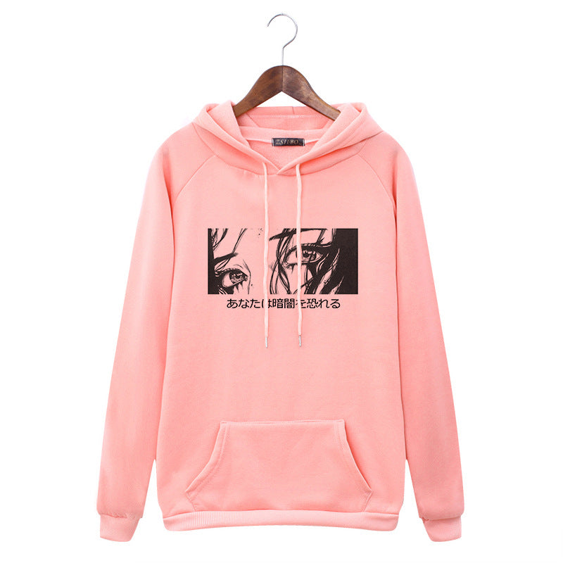 Hoodie Anime Crying Girl Sweatshirt